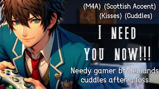 Cuddles With Needy Gamer Boyfriend Needs You ASMR M4A [upl. by Nachison223]