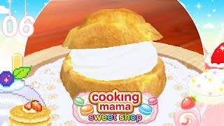 ♡ Cooking Mama Sweet Shop Gameplay 06  Cream Puffs ♡ [upl. by Yrkcaz]