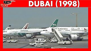 DXB DUBAI Int Airport 20 YEARS AGO 1998 [upl. by Granese]