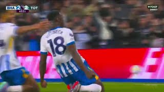 Amazing 🔥 Danny Welbeck Goal Brighton Vs Tottenham Hotspur 32 All Goals Analysis Highlights [upl. by Retswerb]