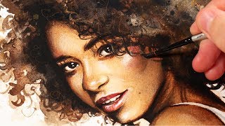 10 TIPS for Watercolor Portraits  HOW TO USE WATERCOLOR [upl. by Andersen]