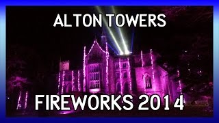 Alton Towers Fireworks 2014 [upl. by Iams]