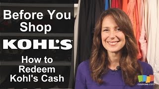 Kohls How to Redeem Kohls Cash [upl. by Annayk]