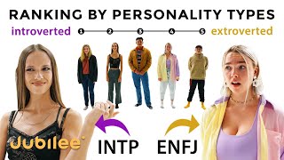 Ranking Strangers From Introverted to Extroverted  Assumptions vs Myers Briggs Test [upl. by Cynthie]