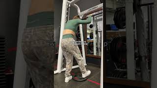 One of my favourite smith machine exercises smithmachine legday lowerbodyworkout gymshorts tip [upl. by Eceerahs898]