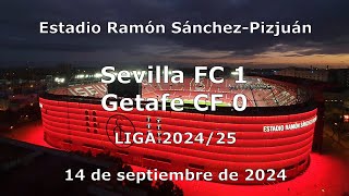 Sevilla FC 1 Getafe CF 0 14092024 Gol Norte Raulalo [upl. by Corbet784]