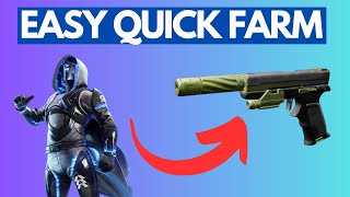 How To Farm The Heliocentric Sidearm In Destiny 2 [upl. by Nallac]