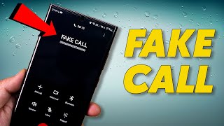 FAKE CALL 🔥 Hidden Feature on SAMSUNG Phones [upl. by Ateuqirne]