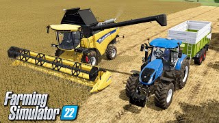 Żniwa soi  Farming Simulator 22  45 [upl. by Olyhs54]