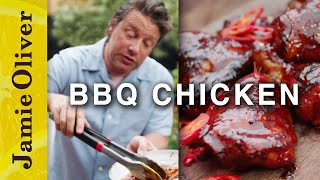 How to Cook Delicious BBQ Chicken  Jamie Oliver [upl. by Melquist]