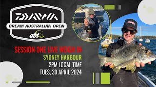 2024 Daiwa BREAM Australian Open  Day 1 LIVE Weigh In [upl. by Massie]