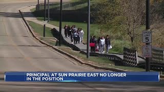 Sun Prairie East High School principal no longer serving in position district says [upl. by Atiuqcir]