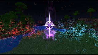 Minecraft Jujutsu Kaisen Addon 12060 Gojo HollowImaginary Purple Technique [upl. by Dyl]