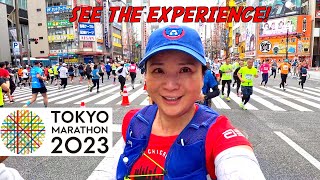 TOKYO MARATHON 2023  Awesome Running Experience 😎 [upl. by Bael72]