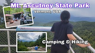 Mount Ascutney State Park Vermont USA Camping and Hiking [upl. by Hairabez]