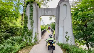 Recumbent Trikes on the Alum Creek Trail Columbus OH [upl. by Atinuhs]