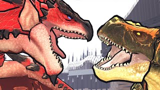 Brute Tigrex vs Rathalos Part 14  Animation [upl. by Ahseya918]