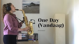 One Day Vandaag  Bakermat  Saxophone Cover [upl. by Aciretal]