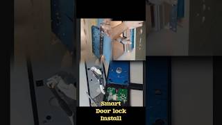 Install smart doorlock [upl. by Karl412]