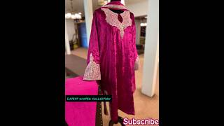 Latest winter collection tilla suits trending subscribe kashmirihandtilla fashion [upl. by Merrielle]