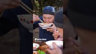 吃饭我只服南哥，天天吃肉不长膘！农村美食吃播辣椒酱抖音美食tiktok美食盲盒spicy [upl. by Sivek]