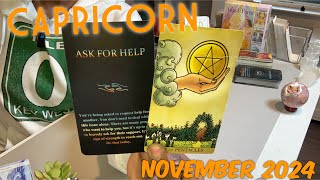 CAPRICORN ASSISTANCE coming your way Nov 13 2024 Daily Tarot Reading [upl. by Ayal]