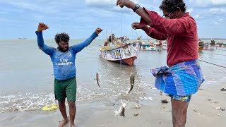 One family different method  தூண்டியலில் பிடித்த cat fish🙀🐟 [upl. by Epner]