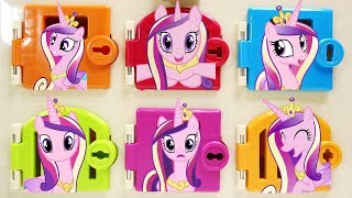 My Little Pony Princess Cadance Surprise Trapped Doors [upl. by Nnylsaj]