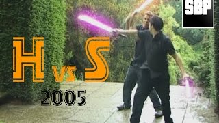 H vs S 2005 lightsaber duel [upl. by Dianna]