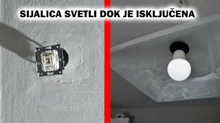 Led sijalica quotsvetliquot dok je isključena [upl. by Notfa]