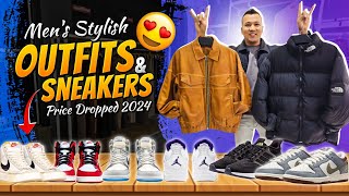 Mens Stylish OutfitsSneakers Price Hunt 2024New In KtmPufferLeather JacketsHigh Top Sneakers [upl. by Audrit]