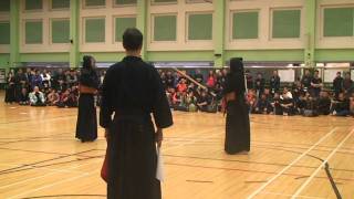 Tokura sensei vs Ikeda sensei 12th Hongkong open Kendo [upl. by Yeltihw138]