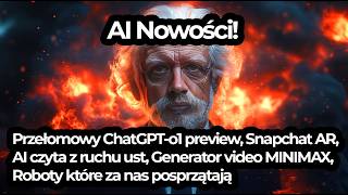 ChatGPTo1 Video to Video v2 AI NOWOŚCI sztucznainteligencja ai technologia [upl. by Kipper]