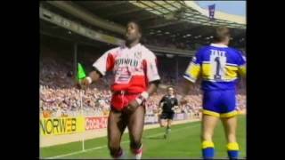 Martin Offiah Wembley 1994 [upl. by Roseann]