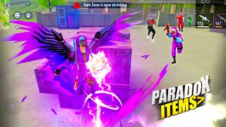 FREEFIRE 🔥Solo vs Squad With Paradox Ring Items and Hyperbook 🤯 22 Kills Garena free fire freefire [upl. by Laven304]