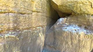 Climbing Cave Crack in Zion National Park [upl. by Sakram]