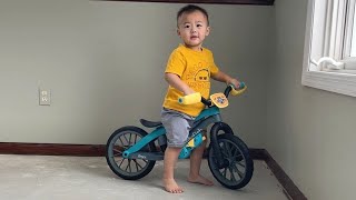 Unboxing Chillafish BMXie Balance Bike  First RIDE [upl. by Aicined]