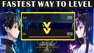 Fastest Way To Level Up  Accel World vs Sword Art Online [upl. by Cerelly]