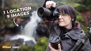 Getting the most out of a location Photography in the field with a Nikon D850 [upl. by Tekcirk]