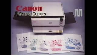 1984 Rai Rete2 Canon personal copiers [upl. by Suoivatnom]