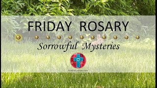 Friday Rosary • Sorrowful Mysteries of the Rosary 💜 October 4 2024 VIRTUAL ROSARY  MEDITATION [upl. by Riordan]