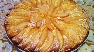 Пирог с Грушами  Грушевый Пирог  Pear Pie  Простой и Быстрый Рецепт Очень Вкусно [upl. by Dranoel]