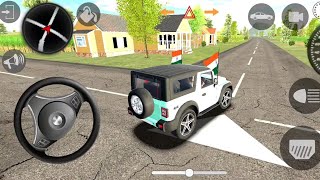 6 Indian thar 4x4 🔥 driving 3D game mein thar ne upar Chadha diya tharcargame gaming115 [upl. by Bindman]