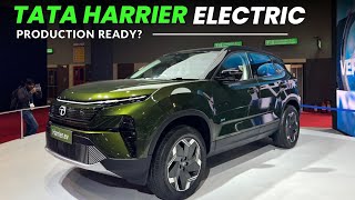 Tata Harrier Electric  Design Expected Range and Price  Upcoming car of 2024 [upl. by Curley]