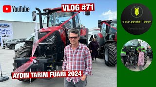 AYDIN TARIM FUARI 2024  Iphone Vlog 71 [upl. by Aikenahs]