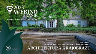 WEBInobranie w SGGW  Architektura Krajobrazu [upl. by Alikahs566]