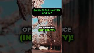 Sahih Al Bukhari 126 and 127 islam islamic islamicstatus islamicvideo islamicquotes muslim [upl. by Ronile]