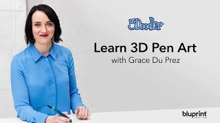 3D Pen Lesson Series with Grace Du Prez  Trailer 2018 [upl. by Areid908]