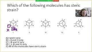 AlkanesConformational Analysis Practice Problem 1 [upl. by Ramos]