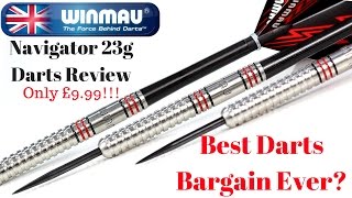 Winmau Navigator 23g darts review Best Darts Bargain Ever [upl. by Iphigeniah]